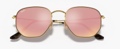 Ray-Ban RB3548N 001/Z2  Hexagonal  Unisex Güneş Gözlüğü