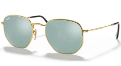 Ray-Ban Rb 3548n 001 30 51  Hexagonal  Unisex Güneş Gözlüğü